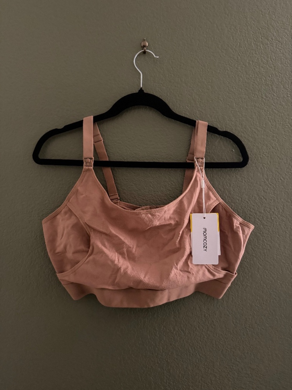 NWT MomCozy Wireless Nursing Pumping Bra 2X